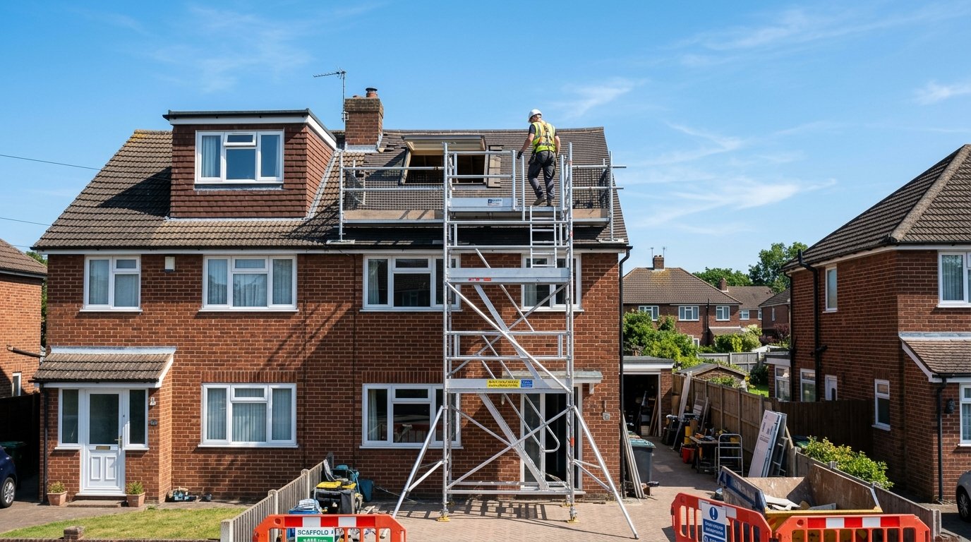 External Scaffold Access