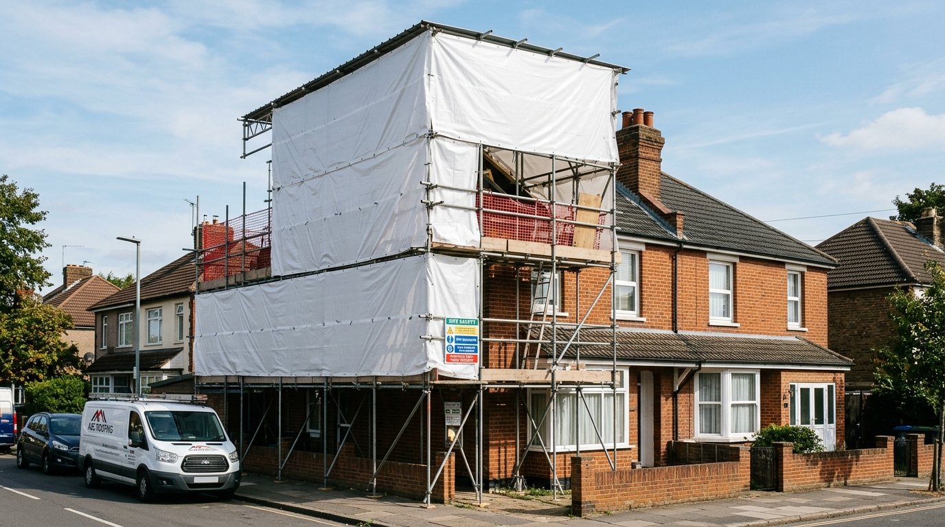 Weatherproof Scaffold Sheeting