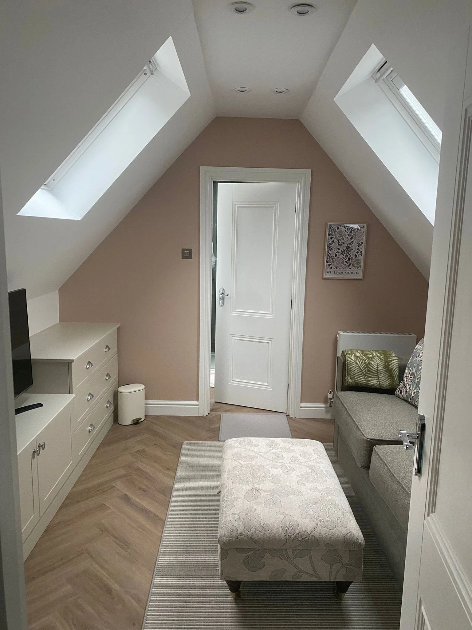 Attic lounge built for loft conversion in Newcastle-under-Lyme