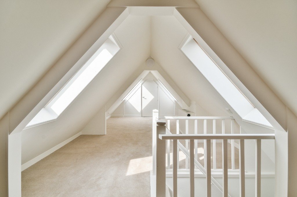 Dual-Aspect Loft Corridor