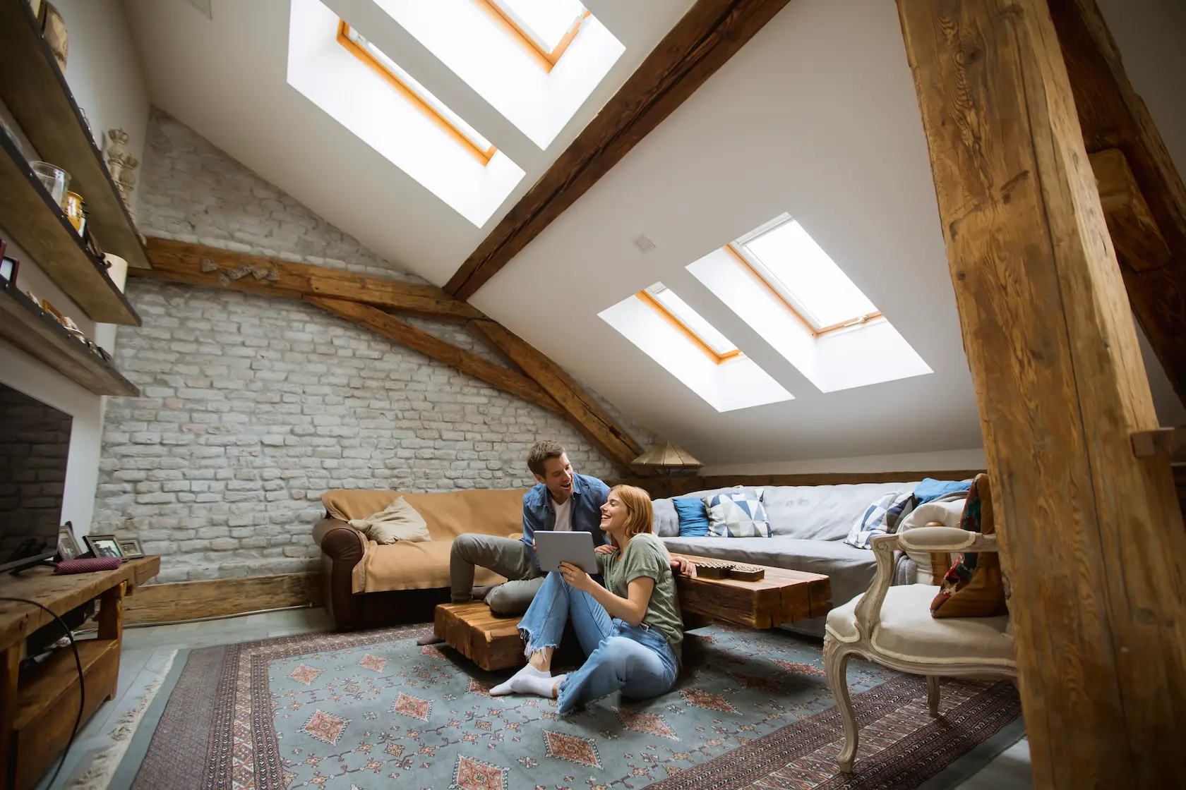 Modern family living space in Newcastle-under-Lyme