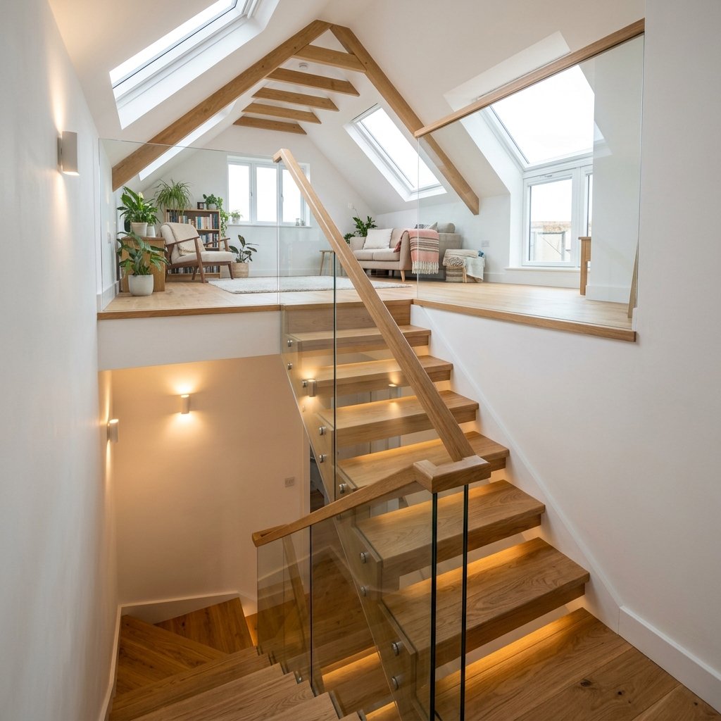 Where Should Loft Conversion Stairs Go? Design and Building Regulations Guide